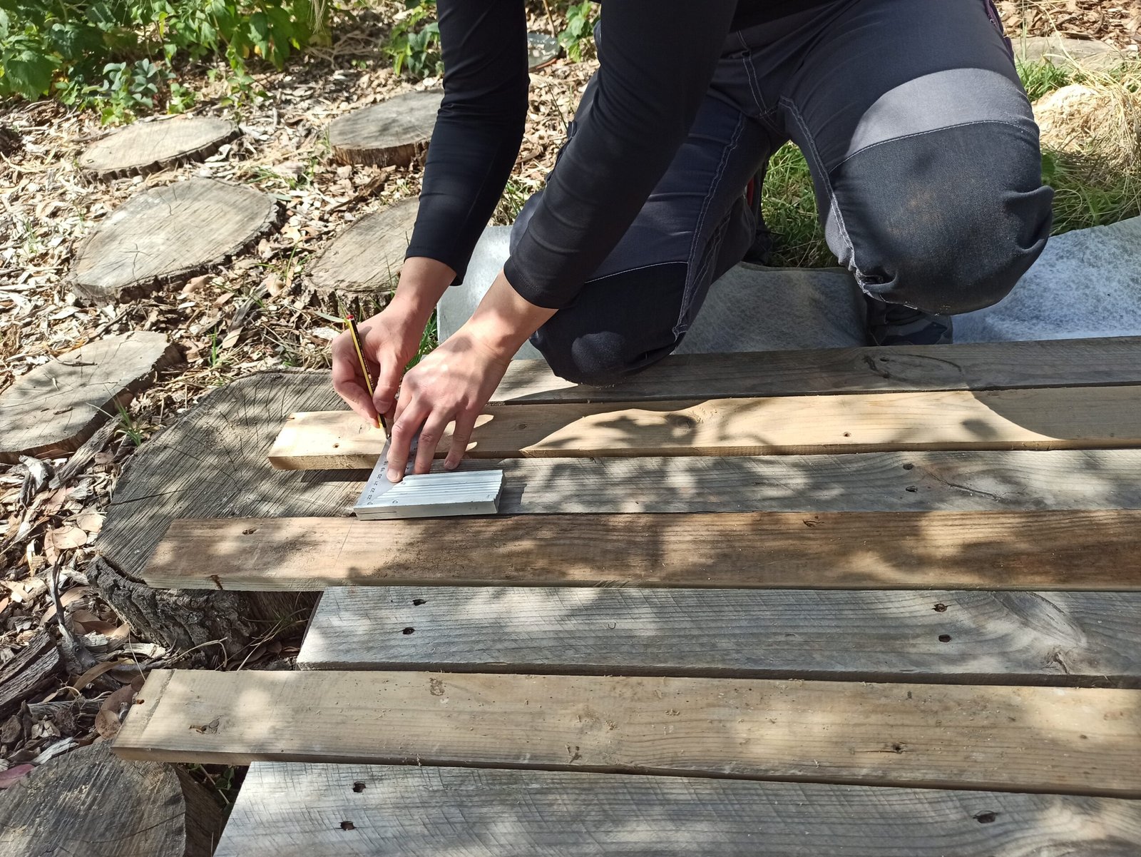 Création d'une terrasse à faible impact écologique