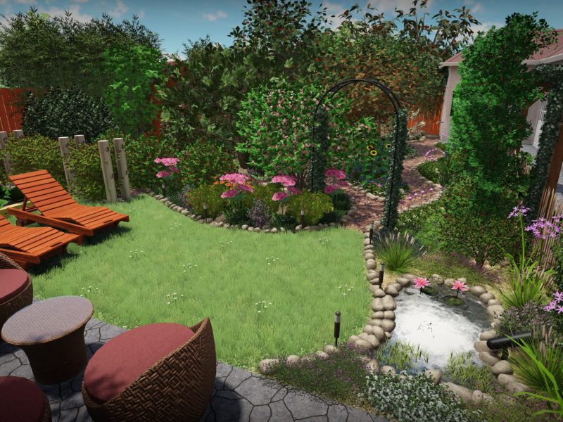 vue jardin 1